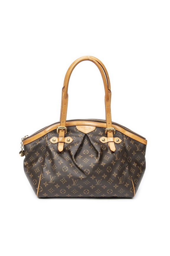 Pre-Owned Louis Vuitton Brown Tivoli GM Shoulder Bag Monogram Canvas