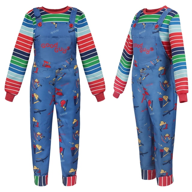 Pantalones con tirantes para niños, ropa de cosplay, bebé fantasma qiaoji, segunda temporada, mismo estilo de cosplay