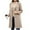 Beige#01, variant on Women's Oversize Trench Coats Winter Elegant Single Breasted Long Trench Coats Notch Lapel Pea Coats Womens Casual Solid Turndown Collar Button Loose Long Sleeve Pea Coats Fall Winter
