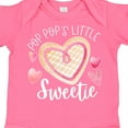 thumbnail image 4 of Inktastic Pop Pop's Little Sweetie with Pink Heart Cookie Boys or Girls Baby Bodysuit, 4 of 5