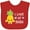 Red, variant on Inktastic I Love My Nana with Pineapple Boys Baby Bib