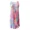 Pink, variant on AELand Women's Dresses , Round Neck Sleeveless Tie Dye Tank Dresses,L