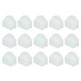 thumbnail image 1 of 15 piezas de tapas de cubierta de ducto RJ11, tapones de silicona protectores para conector de teléfono, coaxial, conector hembra RJ11, transparente, 1 of 4