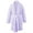 Lavender, variant on BC BARE COTTON Bare Cotton Kids Microfiber Fleece Shawl Robe - Boys - Turquoise - Medium