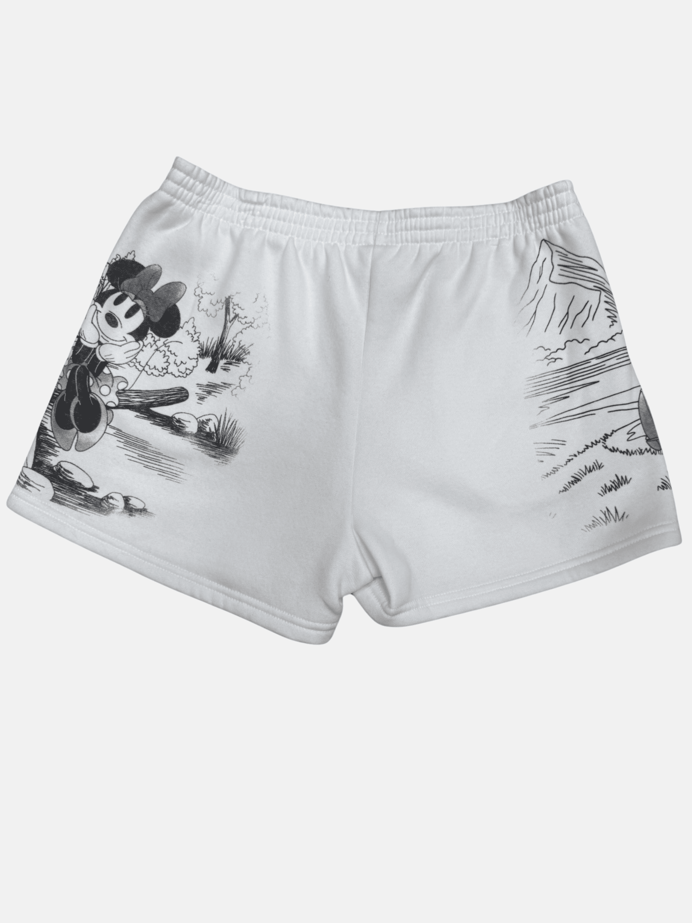 Disney Jr Notched Side Shorts Mickey Minnie Advent