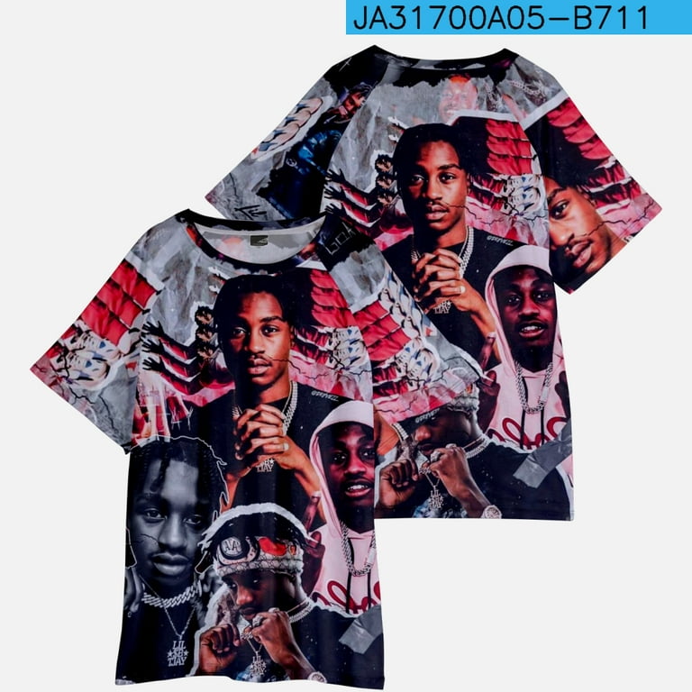 Lil Tjay T Shirt Men Women Fashion Summer Tee Shirt Streetwear