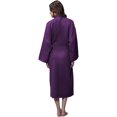 thumbnail image 3 of Turquaz Linen Lightweight Long Waffle Kimono Unisex Spa Robe, 3 of 3