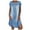 Light Blue, variant on KEJIG Dresses For Women Ladies Denim Dress Size Women'S Summer Dresses Casual Dresses Short Sleeve Crewneck Dress Women Faux Jean Dress Loose Midi Dress Spring Dress Light BlueDress for women