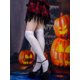 thumbnail image 2 of Granjero Gordo 3 pares de calcetines de Halloween hasta el muslo, medias largas por encima de la rodilla para disfraz de Halloween, recuerdo de fiesta de cosplay, blanco, 2 of 2