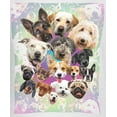 thumbnail image 3 of Cute Puppies and Dogs Pop Art Collage Womens Shirt Puppies Galore Tee, 3 of 5
