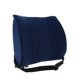 thumbnail image 1 of Cojín de descanso para la espalda baja y silla de oficina, con correa ajustable y espuma estándar, color azul., 1 of 5