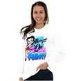 thumbnail image 3 of Betty Boop Air Brushed On Point Women Plus Size Long Sleeve Tee Brisco Brands 2X, 3 of 5