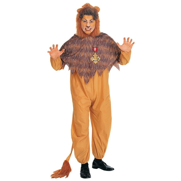 Rubie's Adult Cowardly Lion Costume - One Size Fits Most