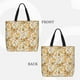 thumbnail image 2 of Fotbe Retro 70s 60s Flower Bolsa Tote con Estampado para Mujer, Bolsos con Cremallera, Bolsa de Hombro Casual de Gran Capacidad con Bolsillos Internos, 2 of 7