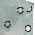 thumbnail image 3 of Ambesonne Turquoise Grommet Curtain Single Panel, Medieval, 50"x60", Bluegrey Cream, 3 of 5