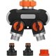 thumbnail image 2 of 2-Way Watering Distributor, Garden Hose Splitter, Garden Hose Connector, 2 of 5