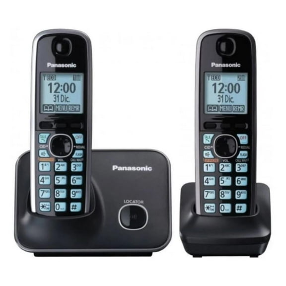 TELEFONO INALAMBRICO PANASONIC K-XTG4112MEB DETEC ALARMA negro 1 Panasonic KX-TG4112MEB