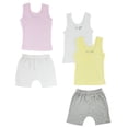 thumbnail image 1 of Las niñas de camisetas sin mangas y pantalones Cortos - Medio Bambini CS_0332M, 1 of 1