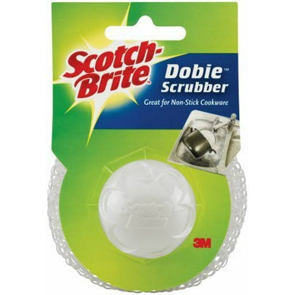 3M Scotch Brite Dobie Handled Scrubber - Household Scrubber - Polyurethane Pu