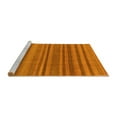 thumbnail image 2 of Ahgly Company Machine Washable Indoor Square Oriental Yellow Modern Area Rugs, 5' Square, 2 of 4