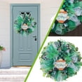 thumbnail image 5 of SHENGXINY St.Patricks Day Wreath For Front Door Clearance Irish Festival Garlands Door Decorations Saint Patrick's Day Ribbons Pygmy Garlands Pendant Props Green, 5 of 9