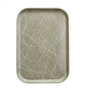 Cambro 1015215 10 1/8" x 15" Abstract Gray Insert for 1520 Fiberglass Camtray - 24/Case