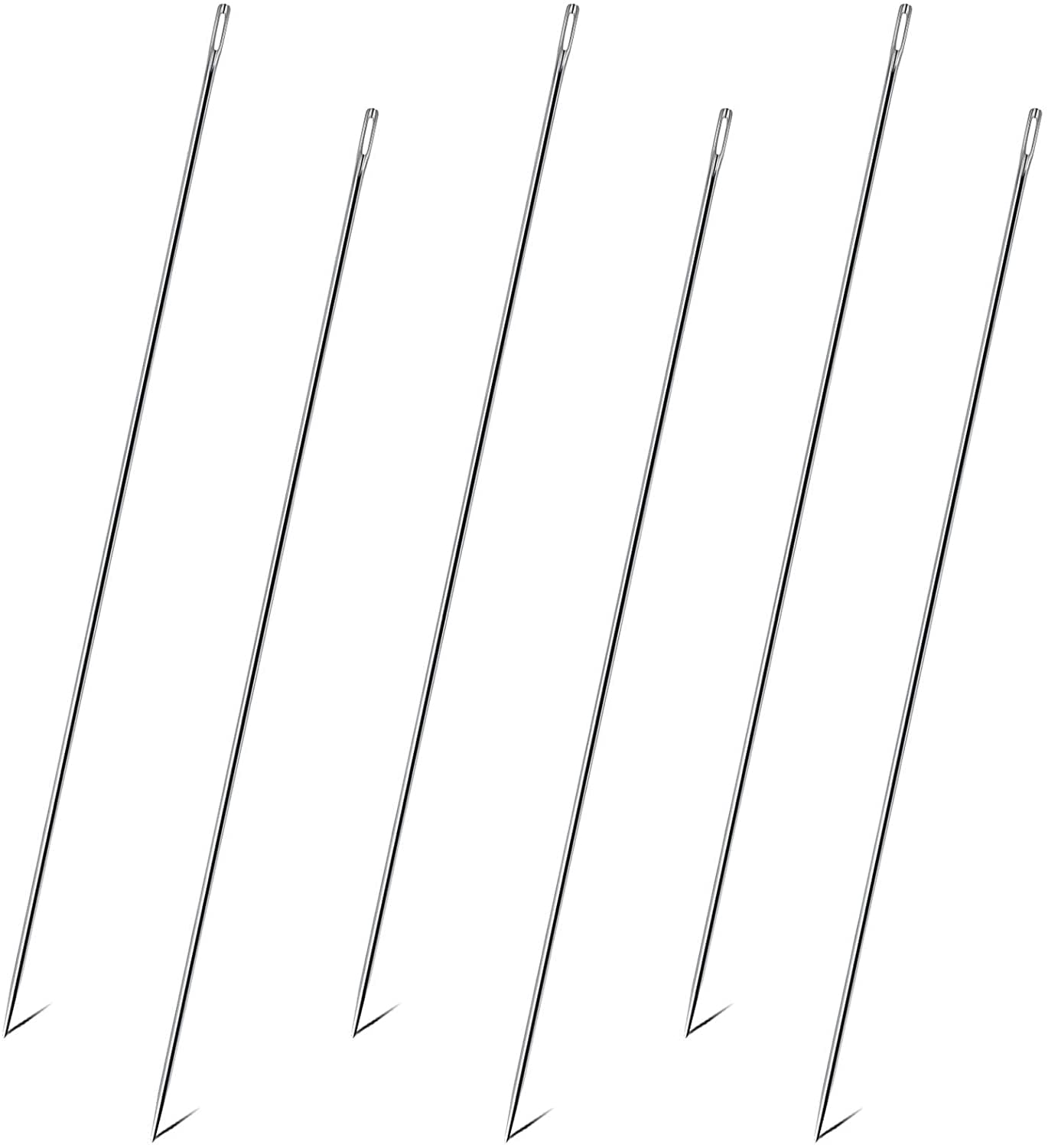 VEKXAR 3PCS 12 Inch Sewing Needles, Large Eye Needles For