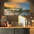 thumbnail image 1 of Romantic Untouched Beach Sunset - Landscape Canvas Art Print, 1 of 3