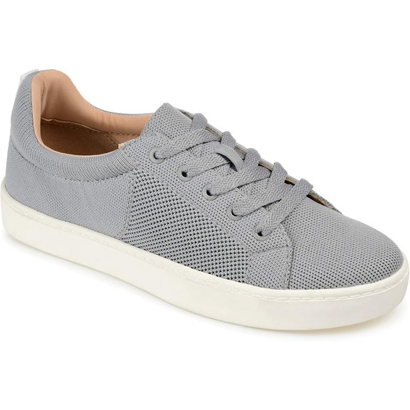 Journee Collection Womens Comfort Foam Kimber Sneakers 8.5 Grey