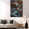 thumbnail image 5 of Papillon Dog and Guitar Picture Poster Unframe, Papillon Dog Canvas Frame Ready to Hang - Kawaii Room Decor - Dog Prints Wall Art, 5 of 6