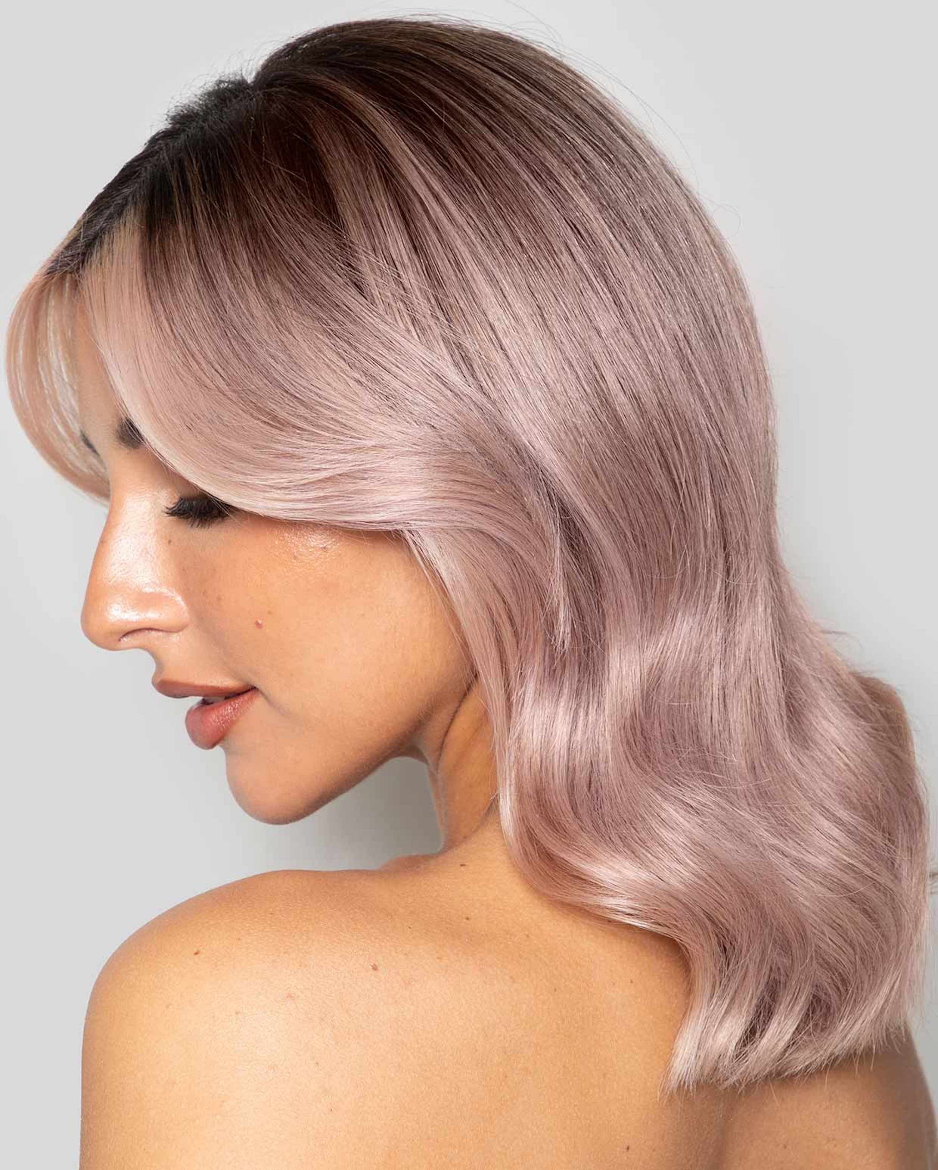 SHRINE DROP IT Rose Pink Toning Drops - Semi-Permanent Hair Toner Color - 30 Uses Per Bottle - Vegan & Cruelty-Free - 0.34fl oz