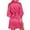 Hot Pink, variant on Women's Wedding Party Robe Letters Kimono Satin Pyjamas Bridesmaid Bathrobe plus Size Long Kimonos for Women