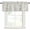 White, variant on Teal Orange Eucalyptus Valances for Windows Farmhouse Kitchen Curtains Valances Rod Pocket Valance Curtains for Kitchen Windows Weeping Botanical Leaves Window Valances for Bathroom Bedroom 42"x12"