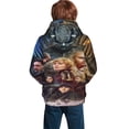 thumbnail image 2 of Youth Game Of Thrones Hoodies 3d Printed Pullover Hooded Sweatshirt With Pocket For Boys Girls, 2 of 7