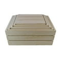thumbnail image 2 of Poole & Sons INC. Wooden Crate Nesting Set 5 Piece, 2 of 3