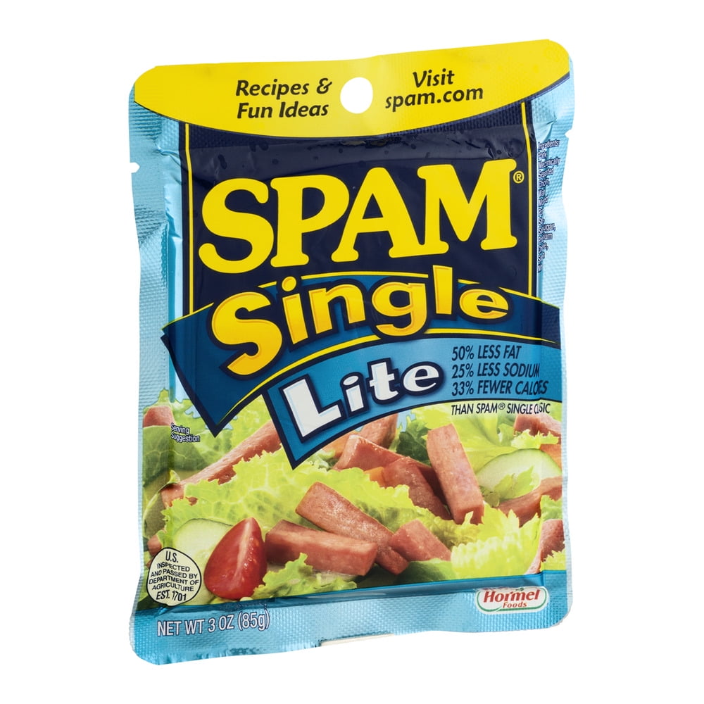 (7 pack) SPAM Single Lite 12-2.5oz