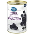 thumbnail image 1 of Olives noires dénoyautées Great Value, 1 of 4