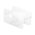 thumbnail image 2 of Paper Plate Donor Papel Soporter Organizador transparente Sala de ensamblaje simple Guardada para la piscina de cocina de al aire libre al, 2 of 9