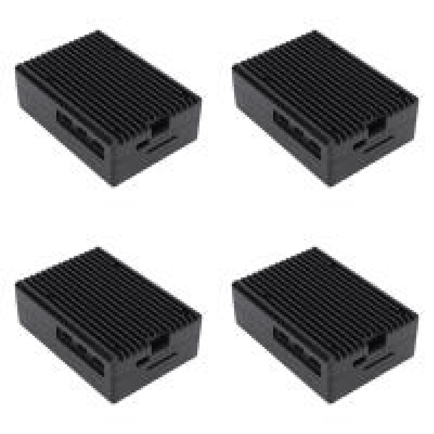 Para Raspberry Pi 5 Case Heavy Duty Fácil de instalar Enfriamiento pasivo Metal