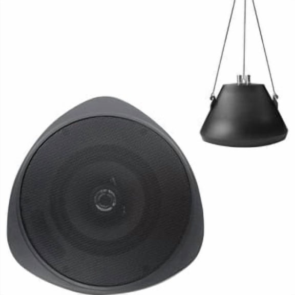 SP30PTB 70/25V 8 Ohm Hanging Pendant Speaker Black