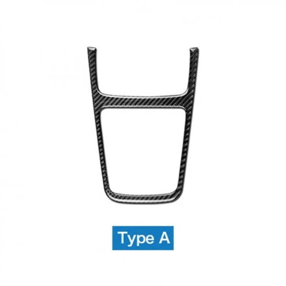 Real Soft Carbon Fiber Sticker for Mercedes Benz A Class W176 CLA C117 GLA X156 2013-2018 Car Center Console Panel Accessories.