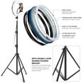 thumbnail image 3 of Ergopixel 6.8ft Long Tripod with LED Ring Light - Black, 3 of 6