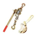 thumbnail image 1 of yuksok Rope Grip Puller Manual Steel Wire Tensioner for Car Cargo Fence Engineering 2 Ton, 1 of 9
