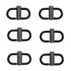 thumbnail image 2 of 6 hebillas de metal ajustables para bolso con correa de cadena, eslabones de cadena, clip pequeño para acortar la longitud de la cadena de metal., 2 of 8