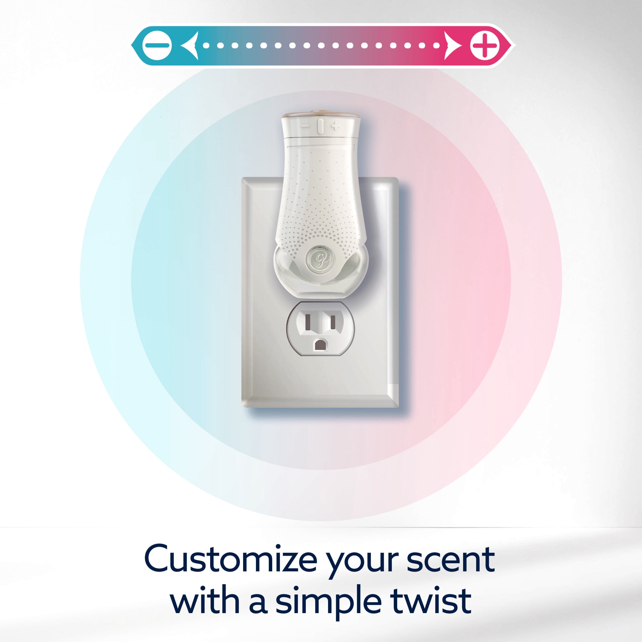 Glade® PlugIns® Refills with CustomScent Technology, Eucalyptus & Waterlily, 5 Refills