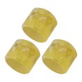 thumbnail image 1 of Electric Guitar Knob, Easy Installation Guitar Volume Knob Wide Application 3Pcs  For Replacement Yellow, 1 of 8
