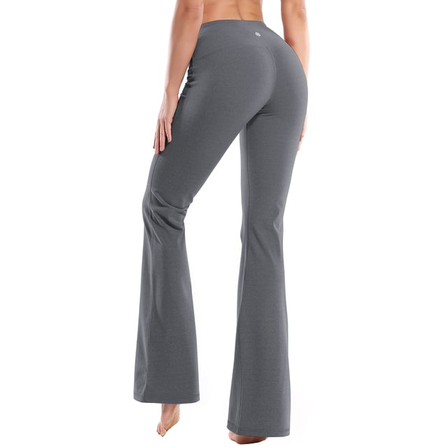Pantalones de yoga BUBBLELIME de cintura alta de nailon para mujer