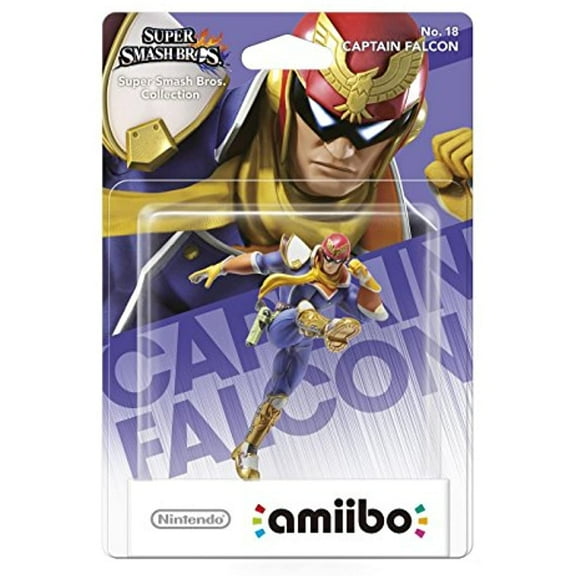 Captain Falcon Amiibo - Europe/Australia Import (Super Smash Bros Series)