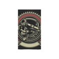 thumbnail image 1 of MKHERT Vintage Biker Skull Emblem Bath Towel Hand Towel Shower Towel Washcloth 16x28 inch, 1 of 3