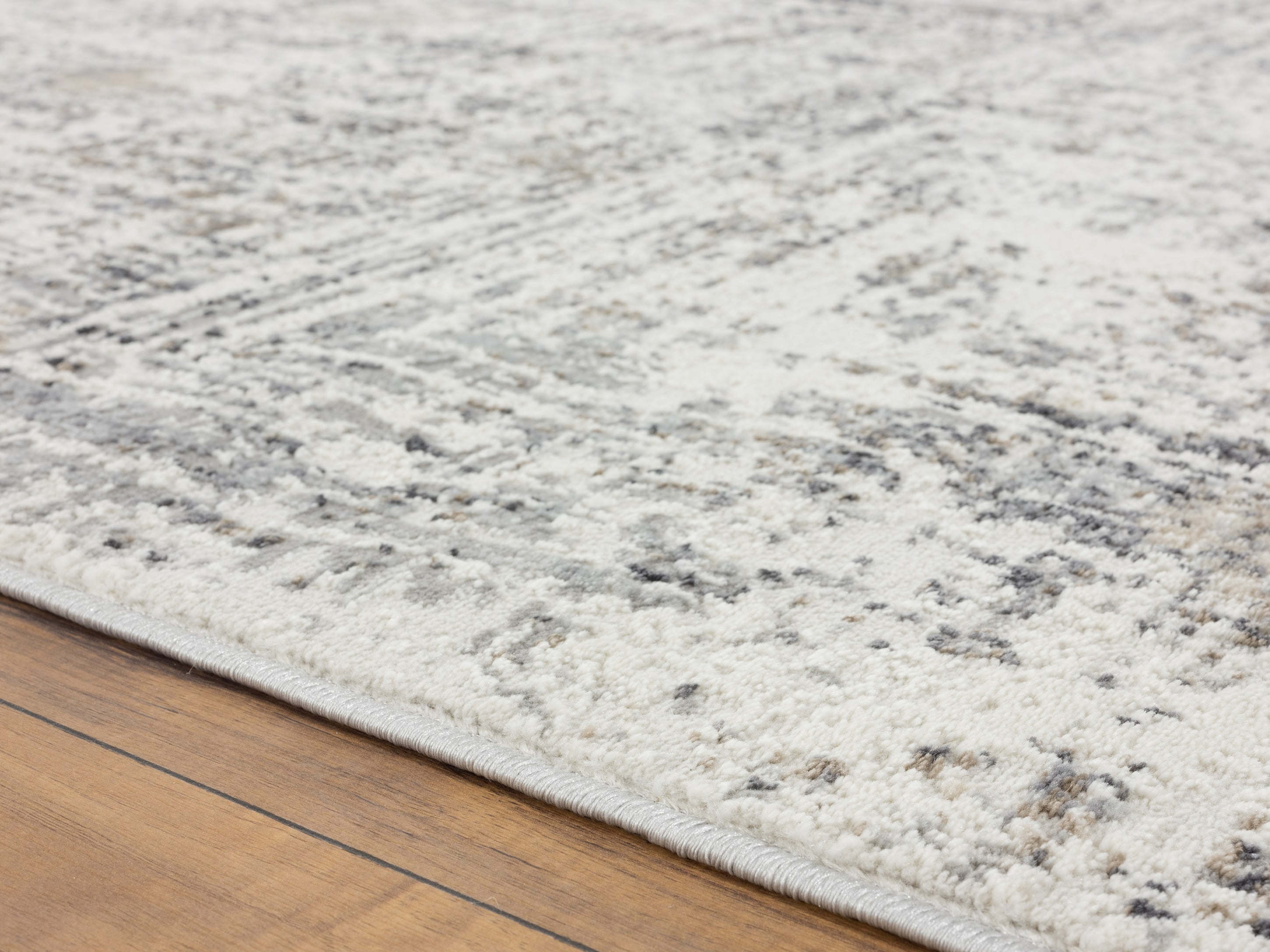 United Weavers Hyperion Telesto Transitional Abstract Area Rug, Wheat, 9'10" x 13'2"